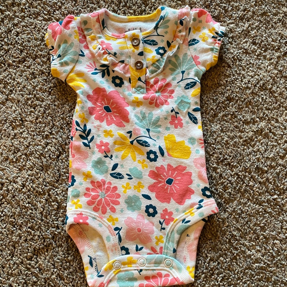 Carters/child of mine carters newborn onesies